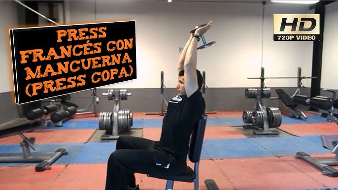 Press francés con mancuernas tumbado - MIGUELWORKFIT