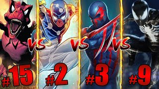 Who's the Most Powerful SpiderMan in the SpiderVerse? | Ranking Every SpiderMan!