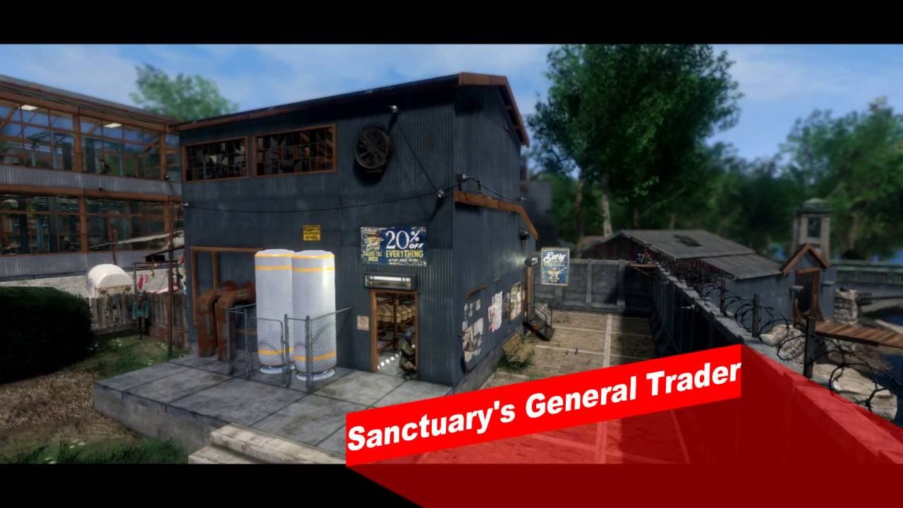 Fallout 4 Build Showcase - Sanctuary's General Trader