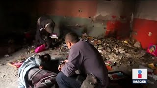 Adictos al fentanilo se refugian en escombros del Templo La Merced en Puebla | Ciro Gómez Leyva