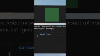 All CSS Cursor Properties Explained | Web Development Tips
