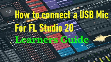 How to set up a USB Microphone for recroding vocals in FL Studio
