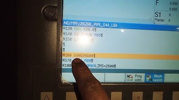 cnc machine block search kaise kare ||  सीएनसी मशीन ब्लॉक सर्च कैसे करे ||
