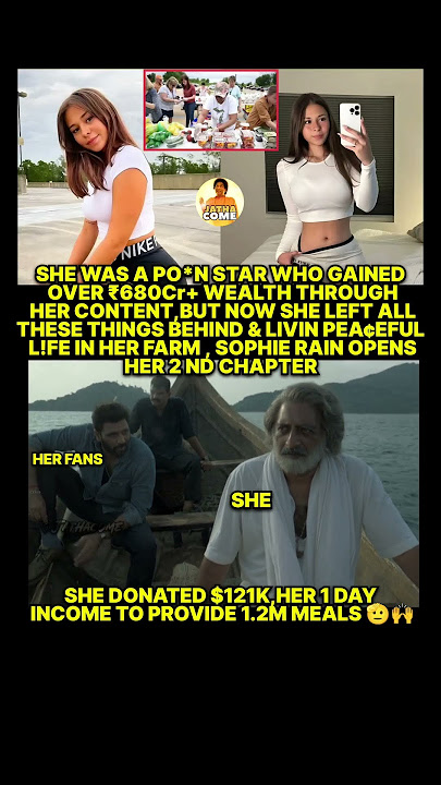 Onl¥ fan model start her 2nd chapter left from po*n🫡🙌 #sophierain #onlyfan ##greatwomen #jathacome