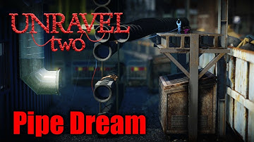 Unravel Two - Challenge 1 - Pipe Dream - Bonus Level - Hideaway Challenge Area