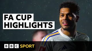 Leeds score three in extra time to beat Plymouth | FA Cup highlights | BBC Sport