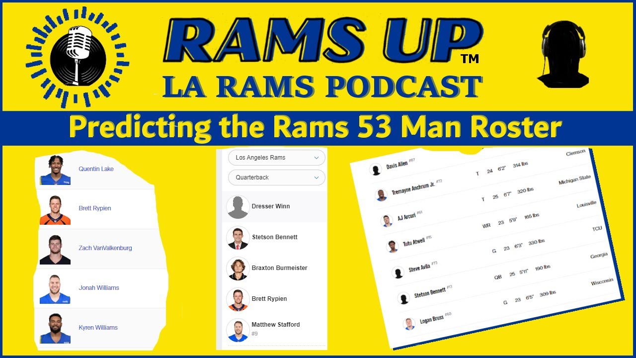 Predicting the Rams 53 Man Roster and Practice Squad