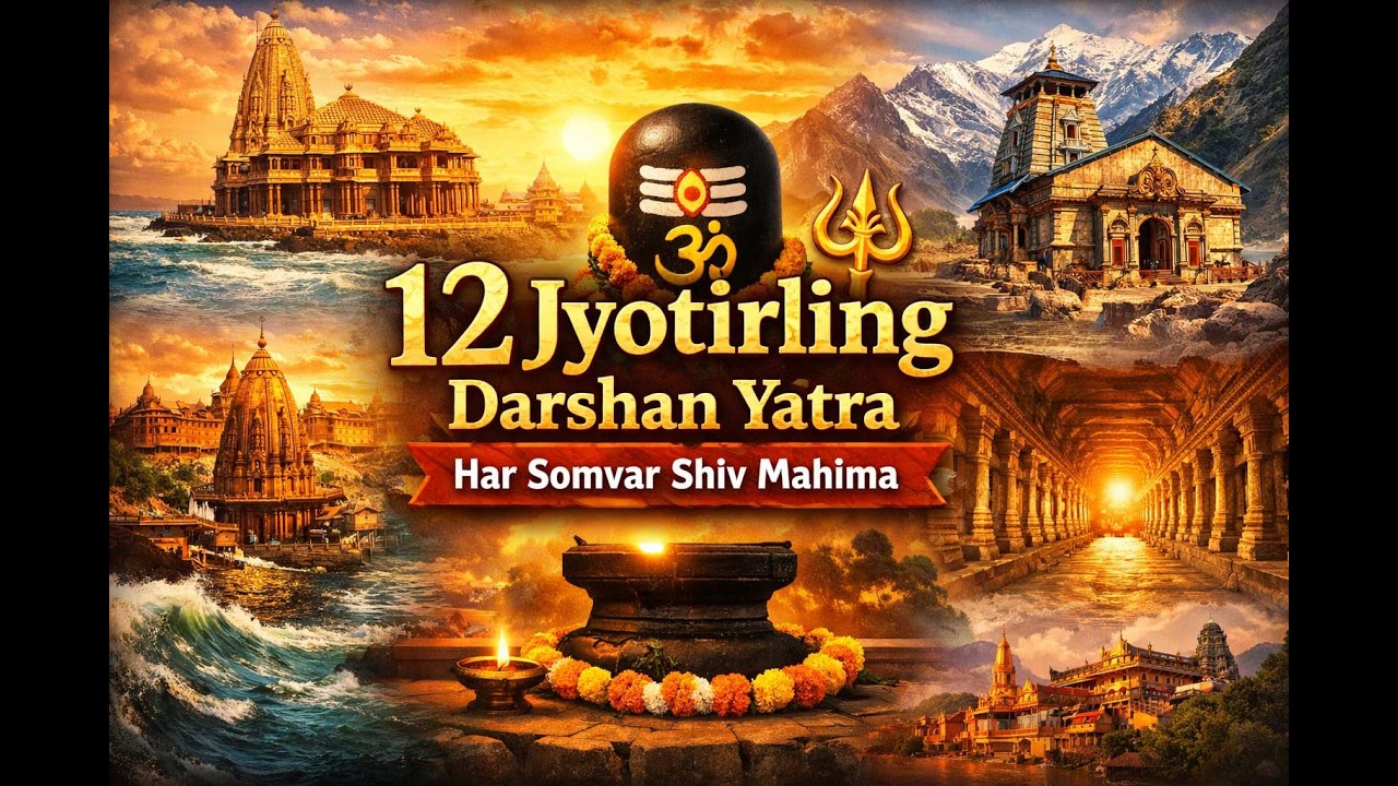 12 Jyotirling Explained | Har Somvar Shiv Darshan | Spiritual Journey of Mahadev