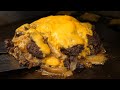 패티만 2kg, 초대형 치즈버거! 빵부터 소스까지 직접 만드는 곳 / giant cheeseburger - korean street food