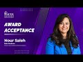 Honouring Nour Saleh | Fluxx Conference, Doha 2025