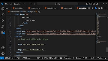 Javascript Highlight.js Syntax Highlighter Example to Highlight Source Code in Browser Full Example