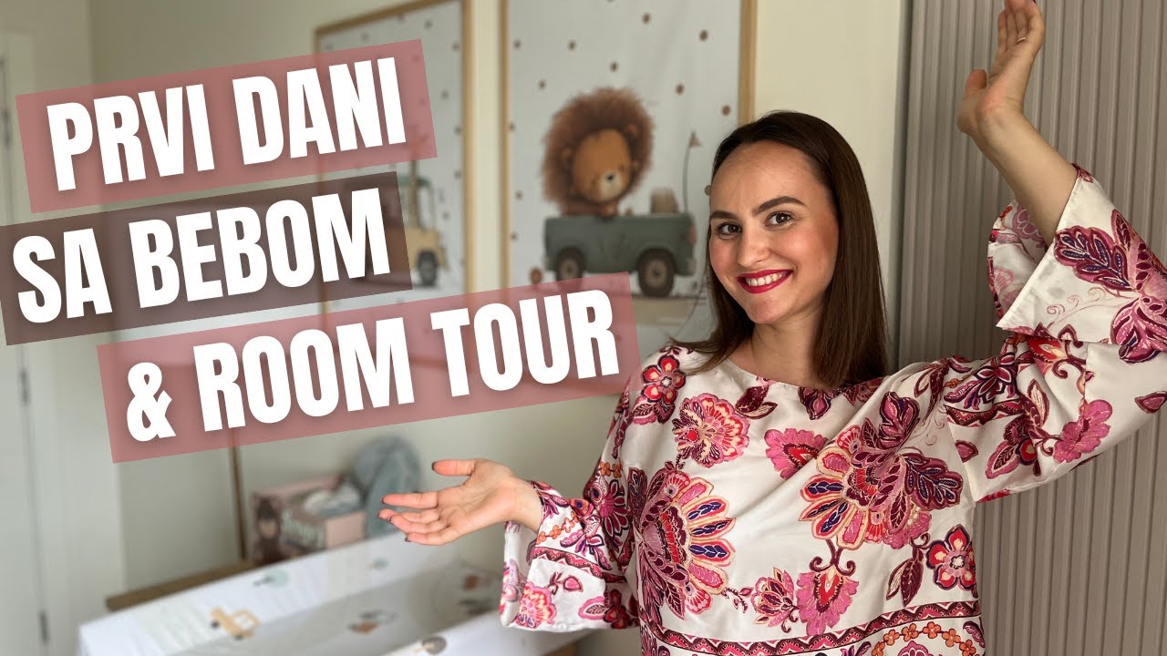 Soba za bebu dečaka - inspiracija & prvi dani sa bebom