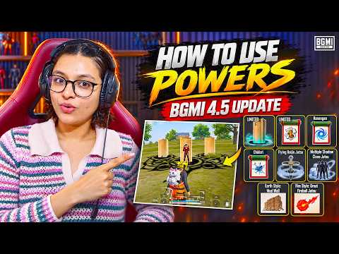 YOU'RE USING BGMI 4.5 POWERS WRONG! HERE'S THE RIGHT WAY 🔥