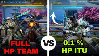 0.1HP itu vs Full health Marcus and legion king 😨 OP *COMEBACK* with itu || Shadow Fight 4 Arena screenshot 3