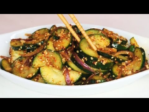 An Irresistible Cucumber Salad Recipe That's Simple Tasty & Nutritious | The Perfect Midnight Snack!