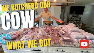 From Pasture to Plate: Butchering Our Steer & Meat Cut Reveal! | Midwest Homesteading