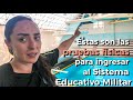 Pruebas físicas para ingresar al Sistema Educativo Militar.