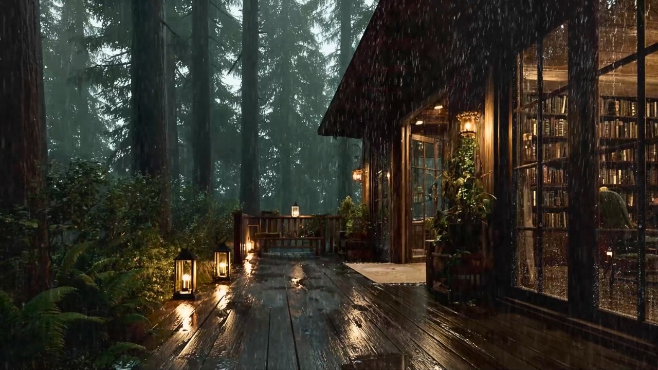 Lluvia Tranquila para Dormir Sin Anuncios - Sonidos Relajantes para una Noche de Sueño Profundo