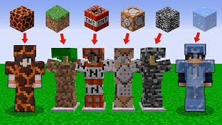 bqThanh và Ốc Chế Tạo Ra Những Bộ Giáp Siêu Mạnh Từ Tất Cả Các Block Trong Minecraft