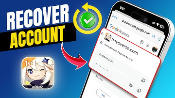 How To Recover Genshin Impact Mihoyo Account on iPhone | Mihoyo Account Recovery