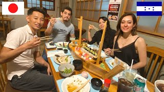 Japanese guy tries Japanese food in Honduras | Restaurante Usami, Tegucigalpa ????