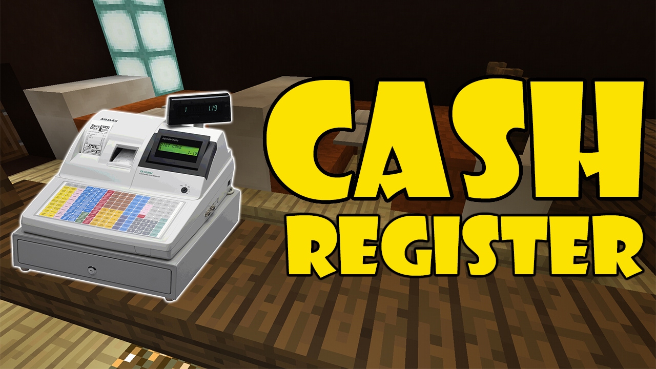 How to Make CASH REGISTER | Minecraft PE (Pocket Edition) MCPE - YouTube