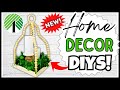 *BRAND NEW* DOLLAR TREE DIY Craft Ideas You MUST TRY! Home Decor | Lantern Tray | Cage Decor &amp; More!