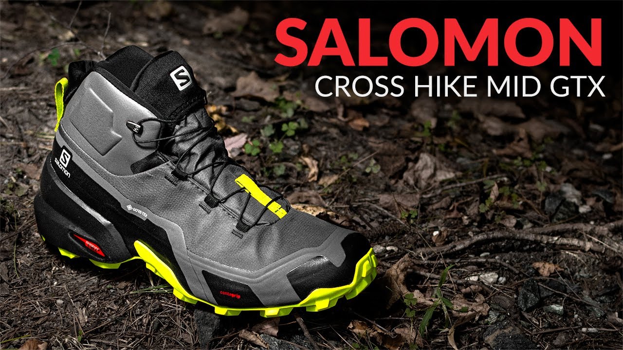 Salomon - Cross Hike Mid GTX - Hiking Boot Overview - YouTube