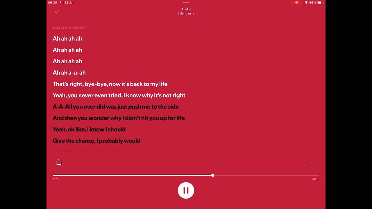 Music #1 Ah Ah Sylendanna