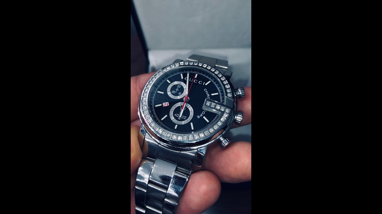 Men’s Gucci 101M Diamond Watch