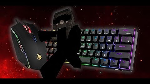 Minecraft AMSR [1000 FPS + Shaders] Keyboard + Mouse Sounds #minecraft #asmrsounds #hypixel #fps