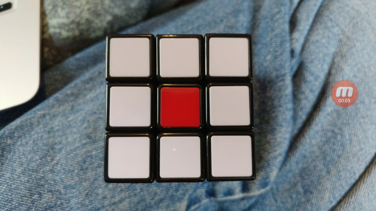 I made the Japan Flag with a rubik's cube! YouTube