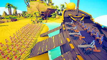 CAPTAIN JACK SPARROW vs EVERY FACTION | Totally Accurate Battle Simulator TABS