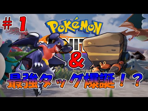 ポケモンユナイト 最強コンビ ガブパレスが強いかもしれない １ Youtube