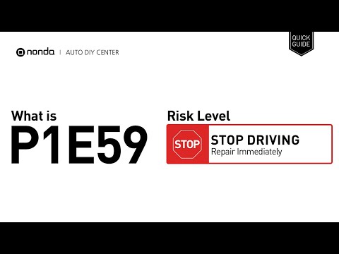 What is P1E59 Engine Code [Quick Guide]