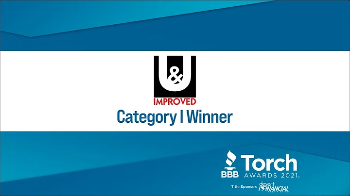 Greater Arizona Torch Awards Category I Winner | U & Improved