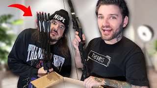 WHO SENT US WEAPONS?? (fan mail unboxing)