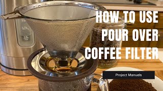HOW TO MAKE GREAT POUR OVER COFFEE STEP BY STEP | COFFEE DATE!