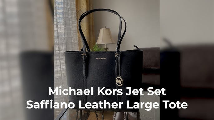 Unboxing Michael Michael Kors Voyager Large Saffiano Leather Top