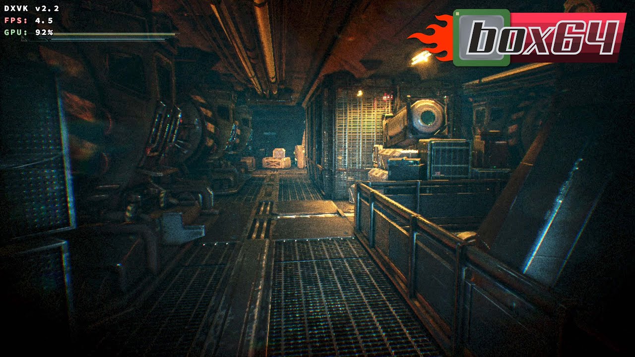 PC Games on Android - Hollow (2017) / 64bit / DXVK 2.2 / Box64Droid (Wine 8.0-2 Proton)