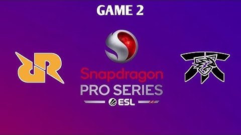 RRQ Hoshi vs Fnatic ONIC PH GAME 1 Snapdragon Pro Series Season 6