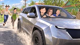 I Tried The CAR ESCAPE From Mom & Dad With Igor & Vika... 😱 | SchoolBoy Runaway screenshot 3