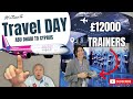 WOW! I Found TRAINERS FOR £12000 Perfume £950! | 🛫 TRAVEL DAY Adbu Dhabi Airport To Cyprus WIZZ AIR!