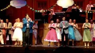 Slippery Rock Area HS Dress Rehearsal of GREASE - Johnny Casino, Hand Jive