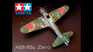 Mitsubishi A6M5c Zero FULL BUILD VIDEO Tamiya 1/48 Scale Model Aircraft