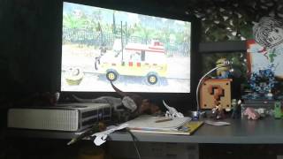 Get out the way rock slide!!! Lego Jurassic world screenshot 5