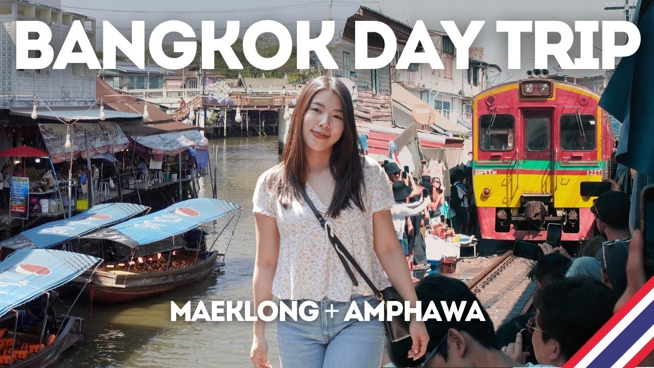Maeklong Railway Market + Amphawa Floating Market (ULTIMATE Day Trip from Bangkok)