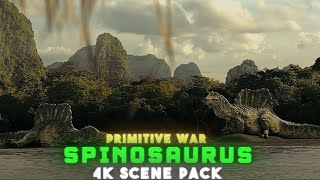 Spinosaurus 4K Scene Pack • Primitive War
