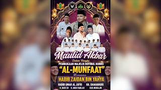 Maulid Akbar Dalam Rangka Pembukaan Majelis Al Munfaat Bersama  Zaidan Yahya  Majelis Sekar Langit
