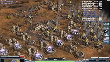 USA - Command & Conquer Generals Zero Hour - 1 vs 7 HARD Gameplay